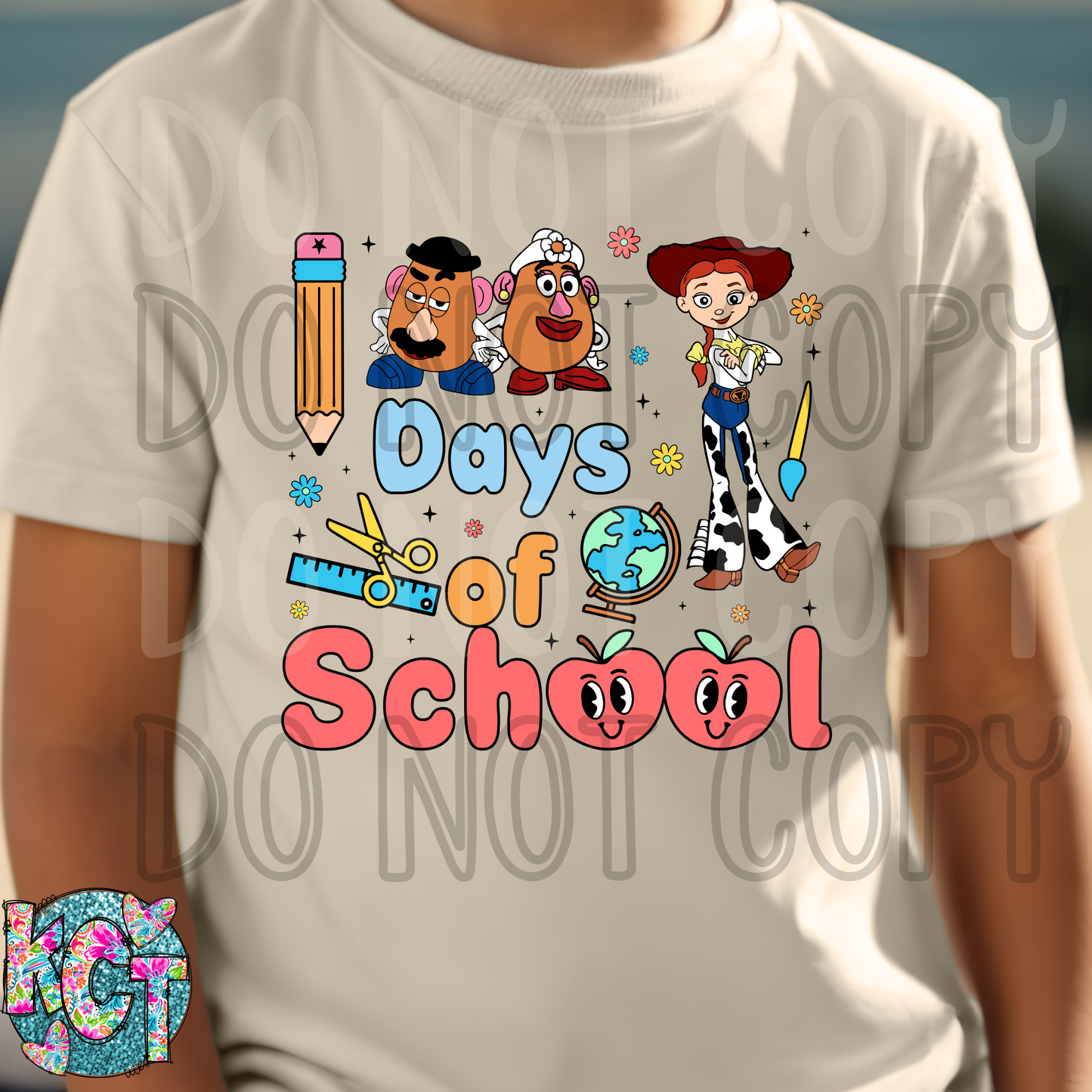 100 days Toy Story DTF