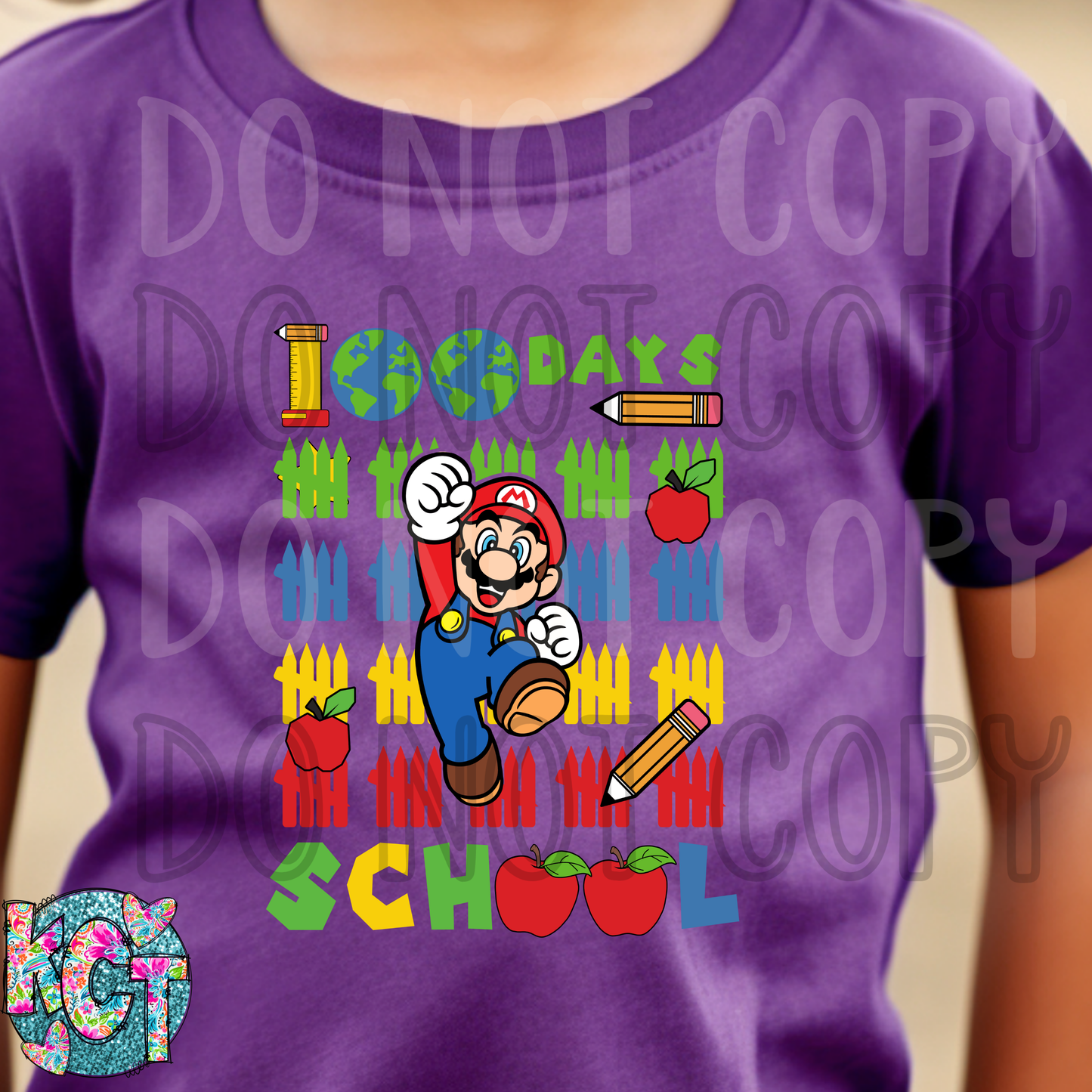 100 days of Mario slash outs DTF