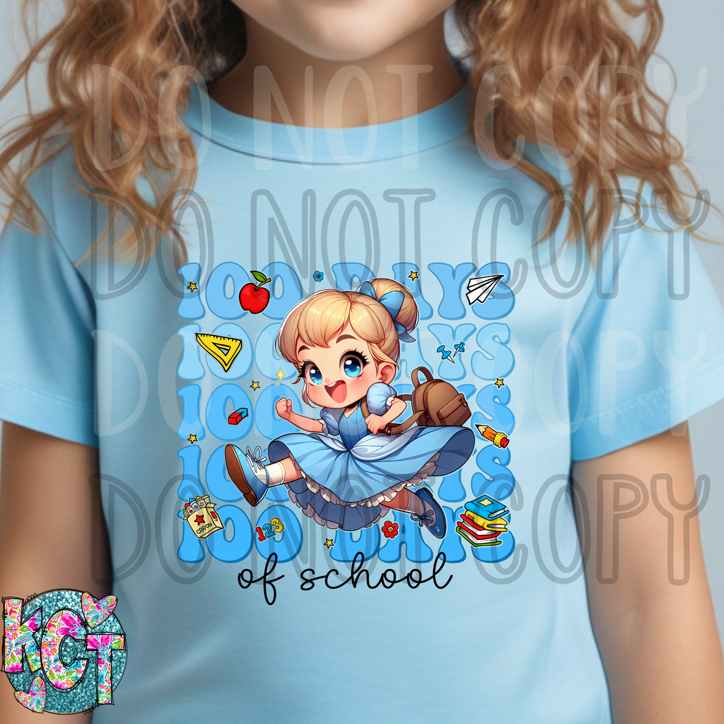 100 Days Cinderella DTF