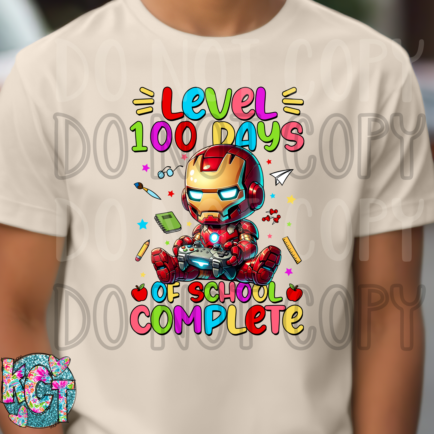 100 days of Iron Man DTF