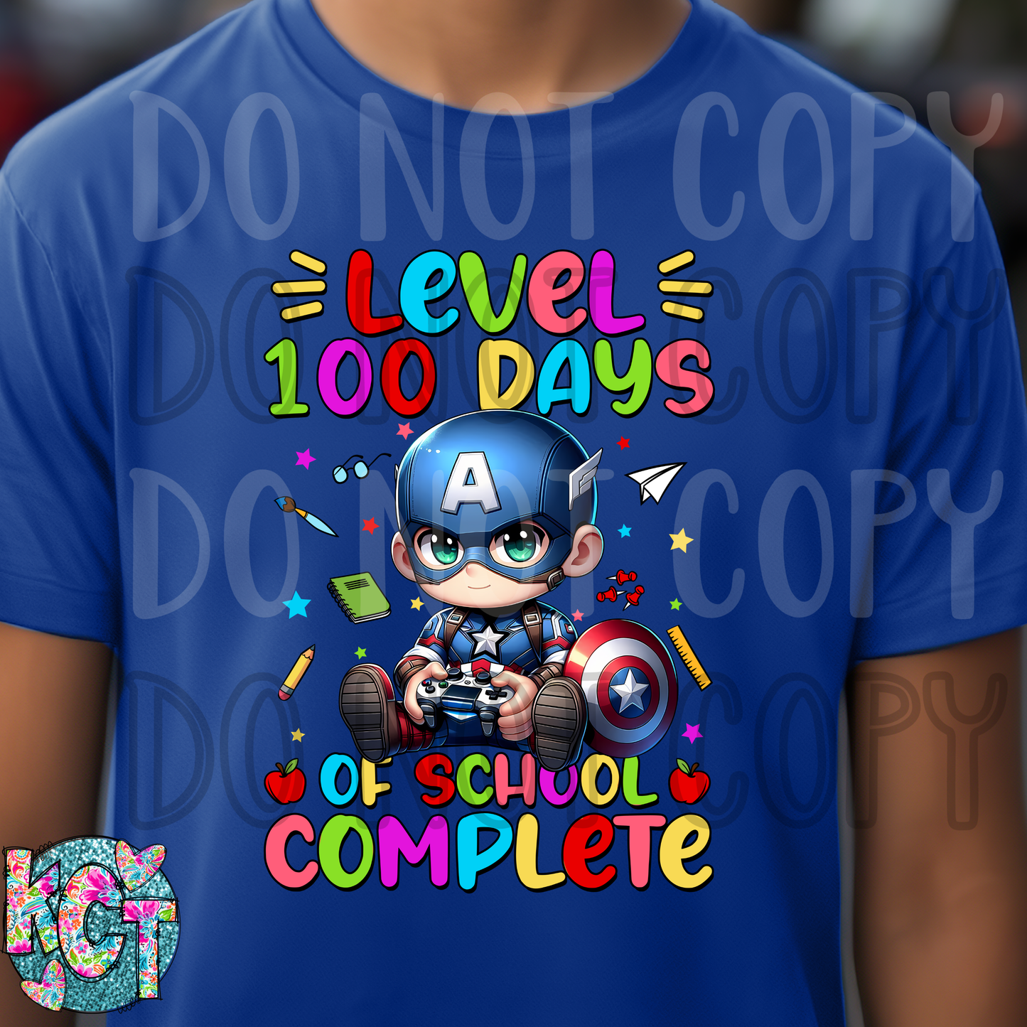 100 days of Capt DTF