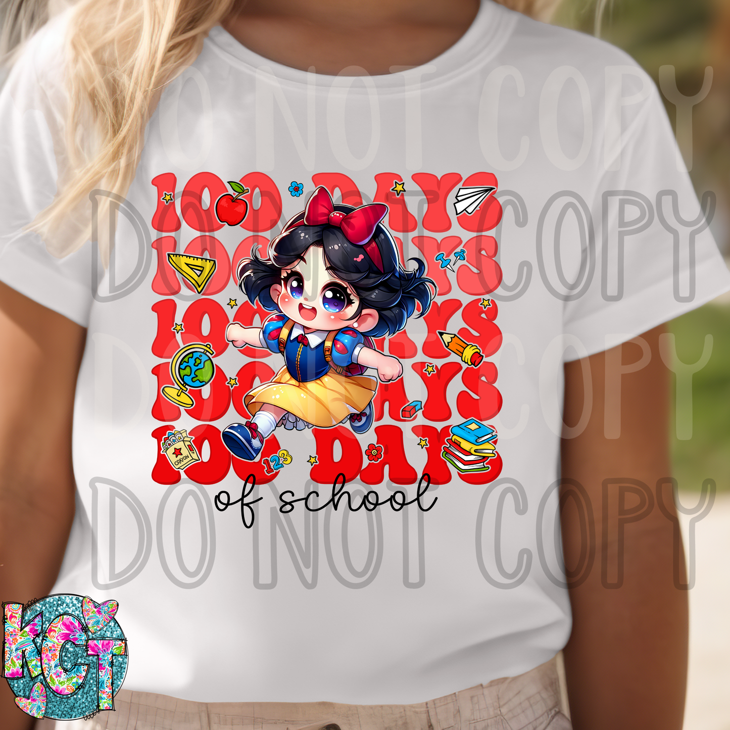 100 Days Snow White DTF