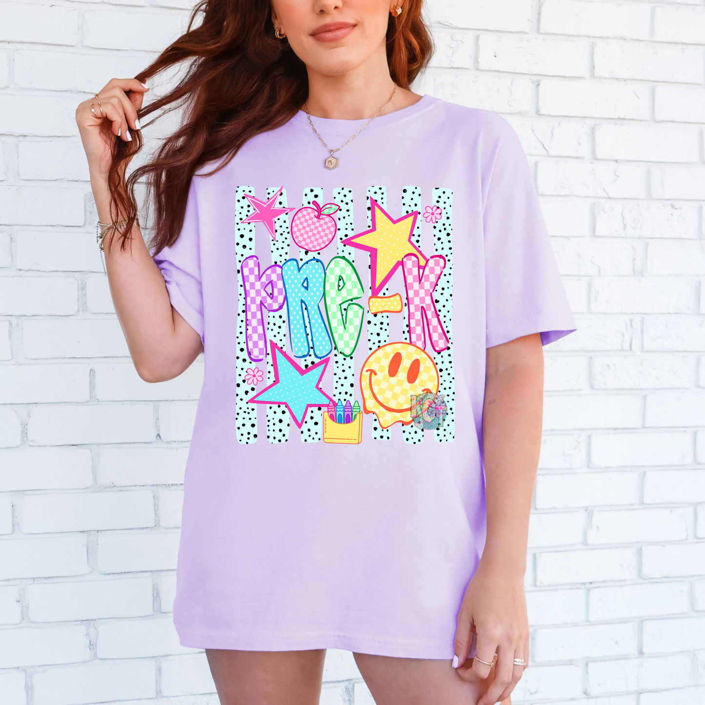 Prek smily DTF