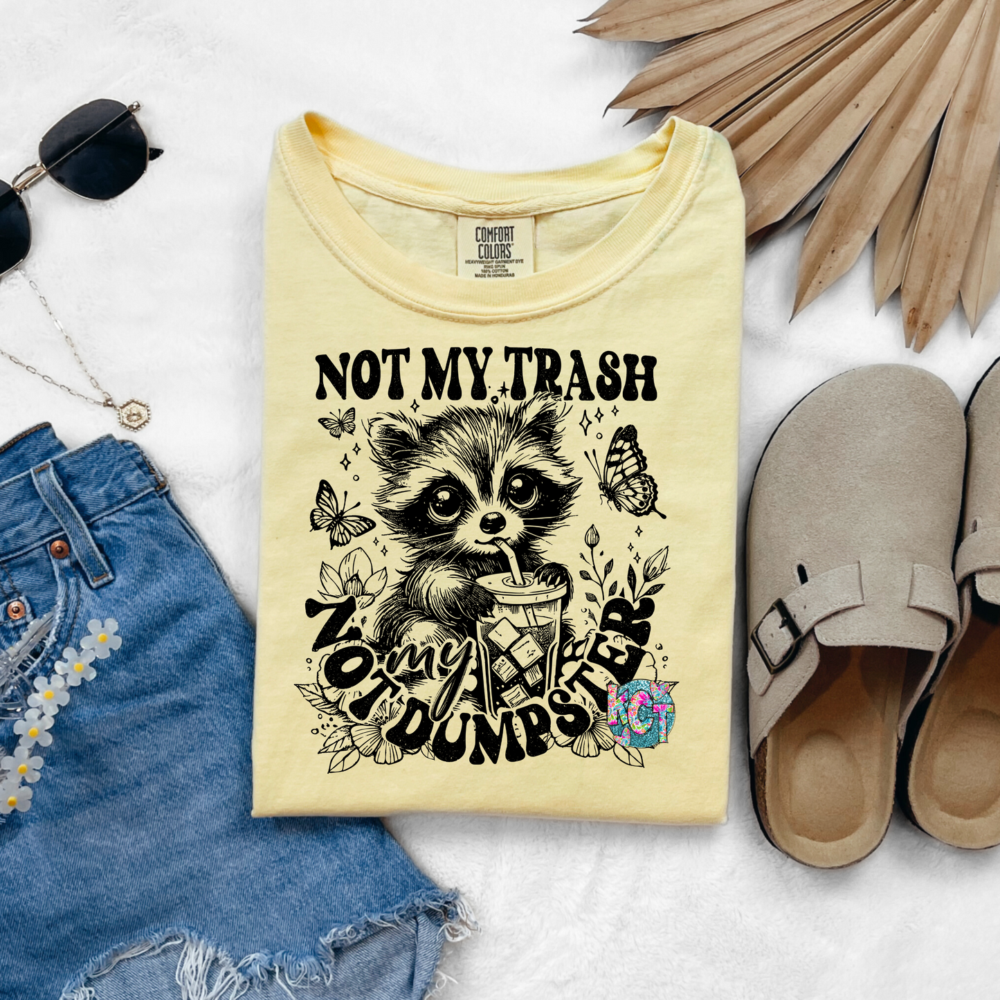 Not my Trash Not my Dumpster DTF