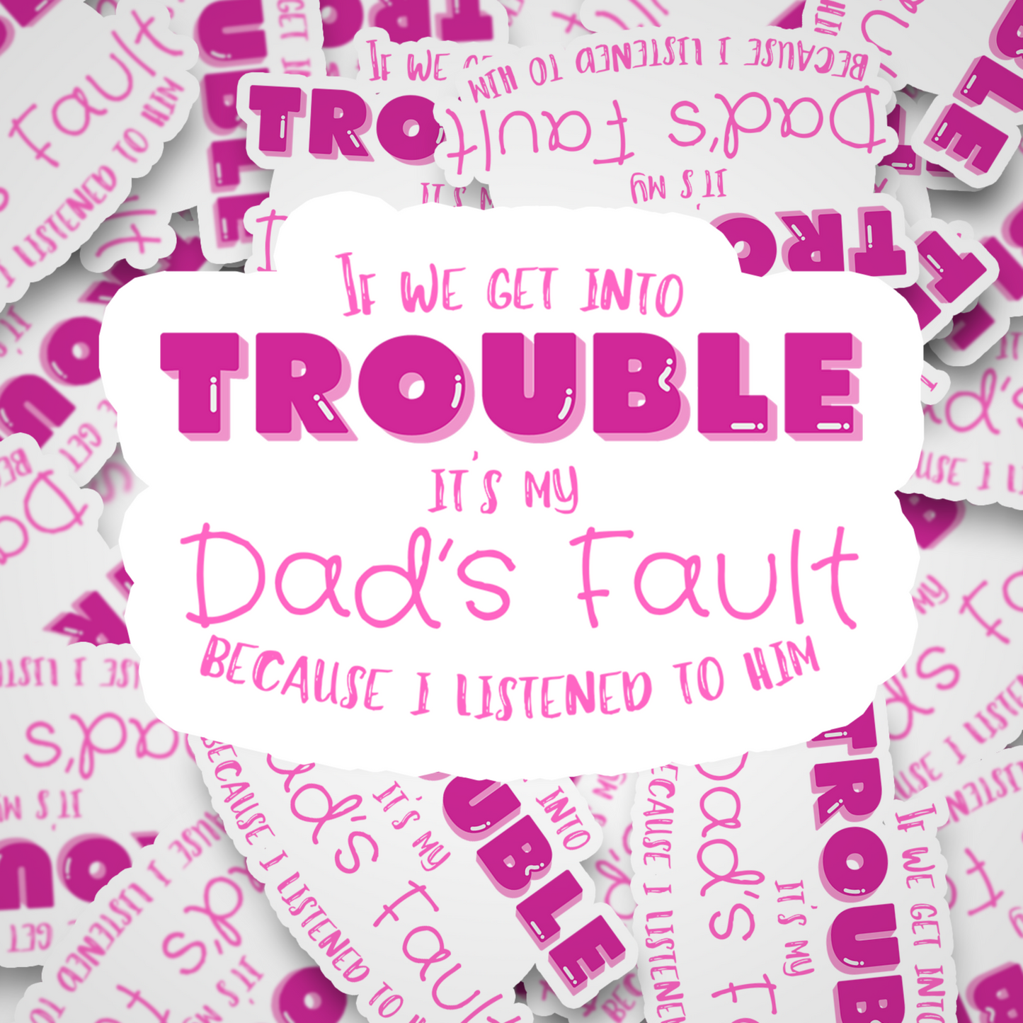 If we get into TROUBLE Girl DC
