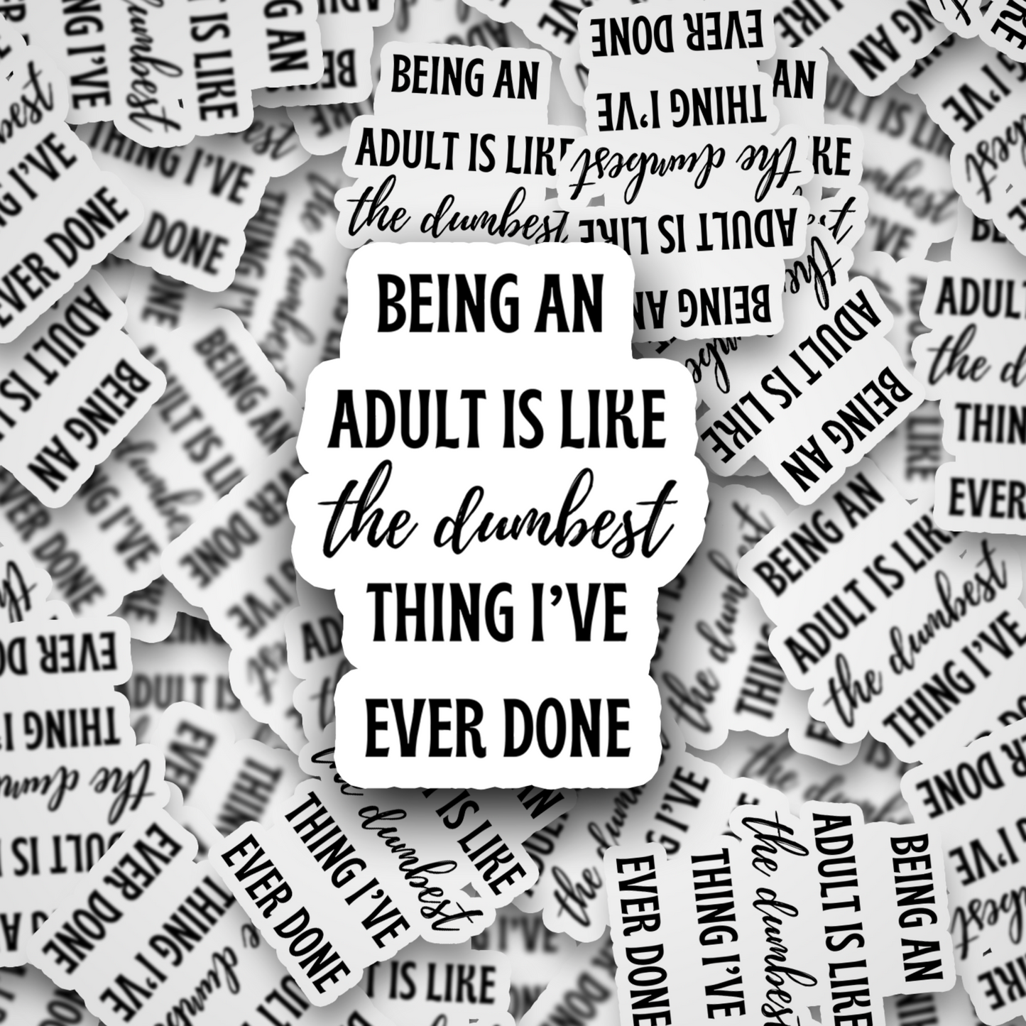 Being An Adult DC