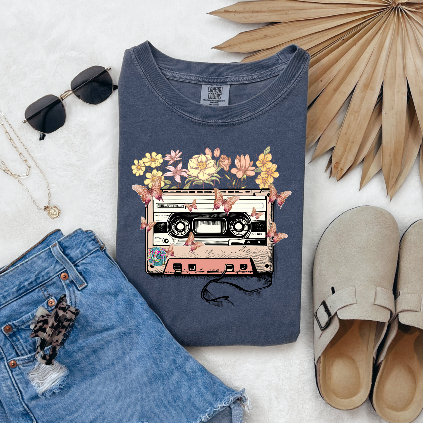 Wildflower cassette DTF