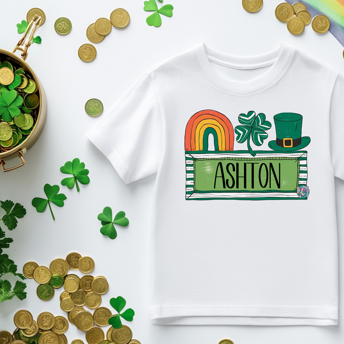 St. Pattys design for custom name ( boy ) DTF