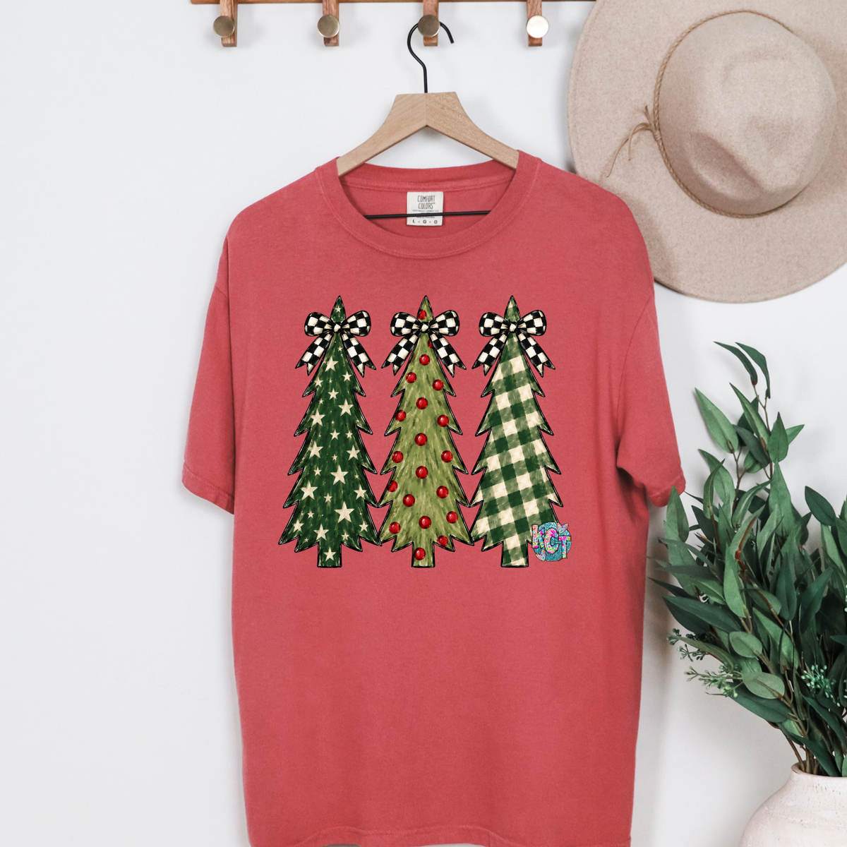 3 Christmas Trees DTF