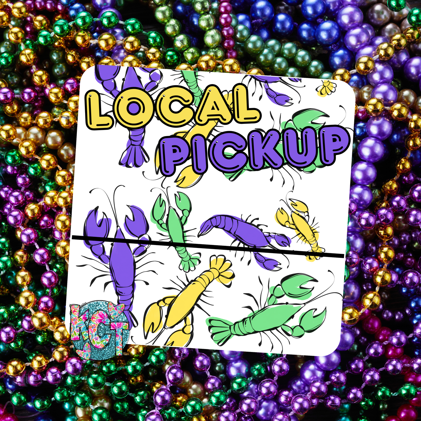Local Pickup Mardi Gras Crawfish