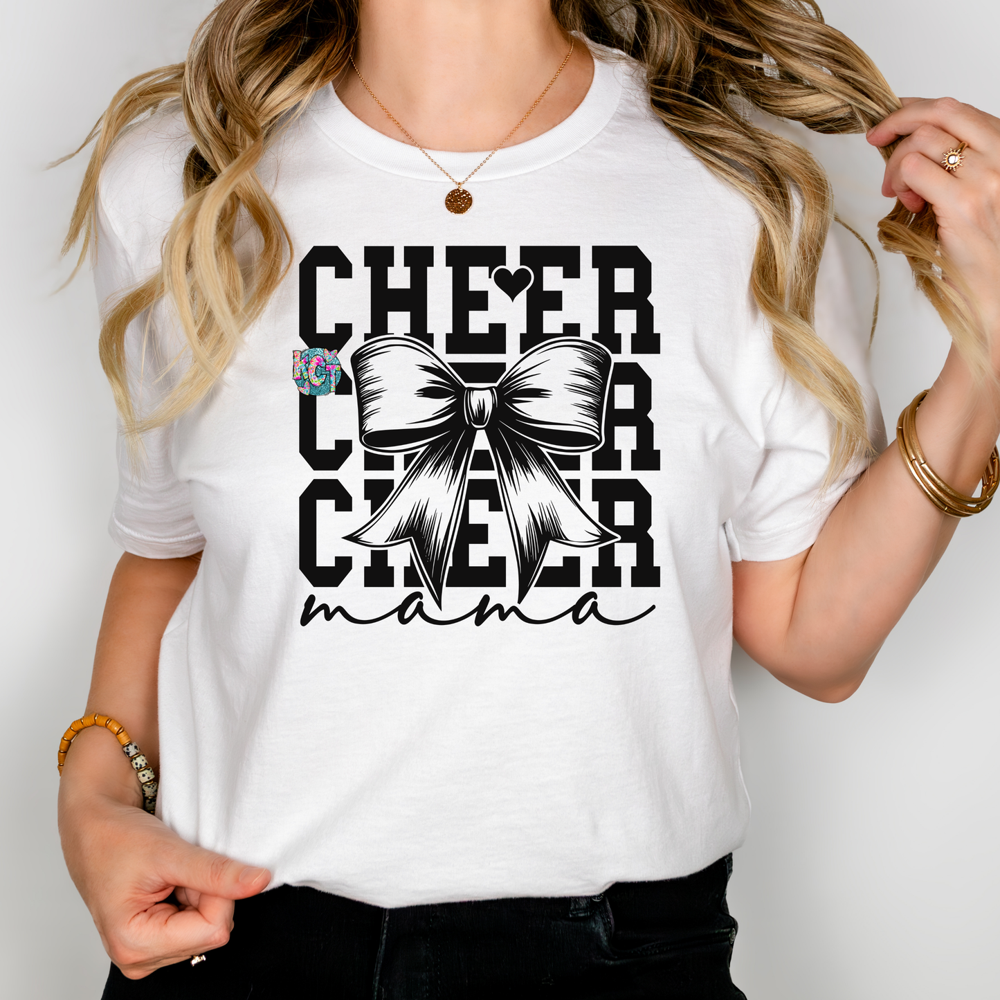 Cheer Mama Bow DTF