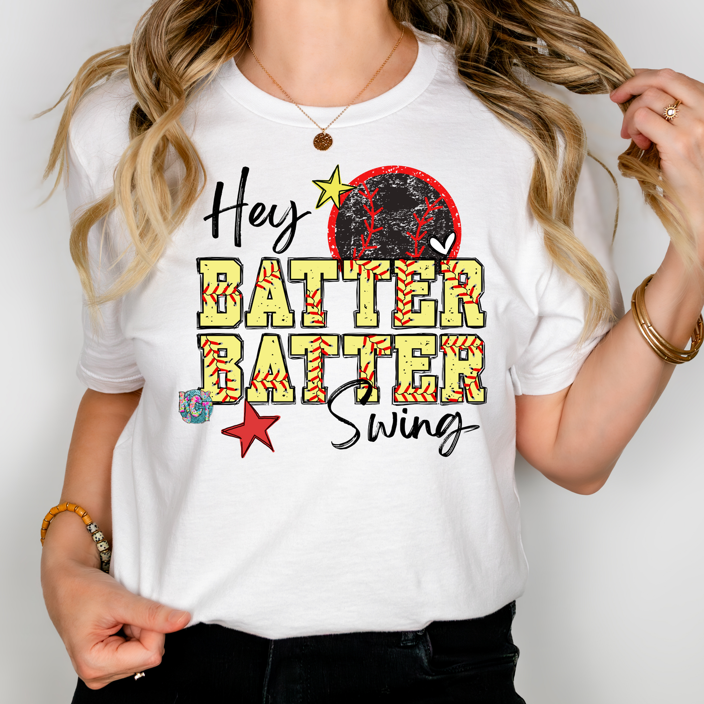Hey batter batter Softball DTF