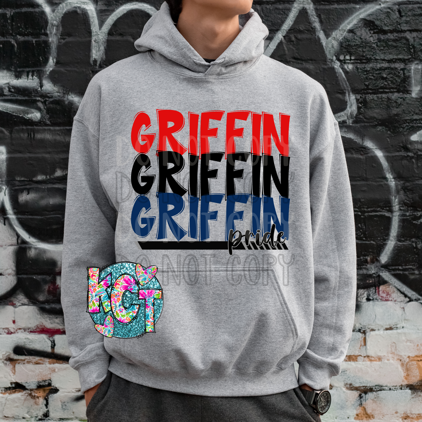 Griffin Mascot Pride DTF