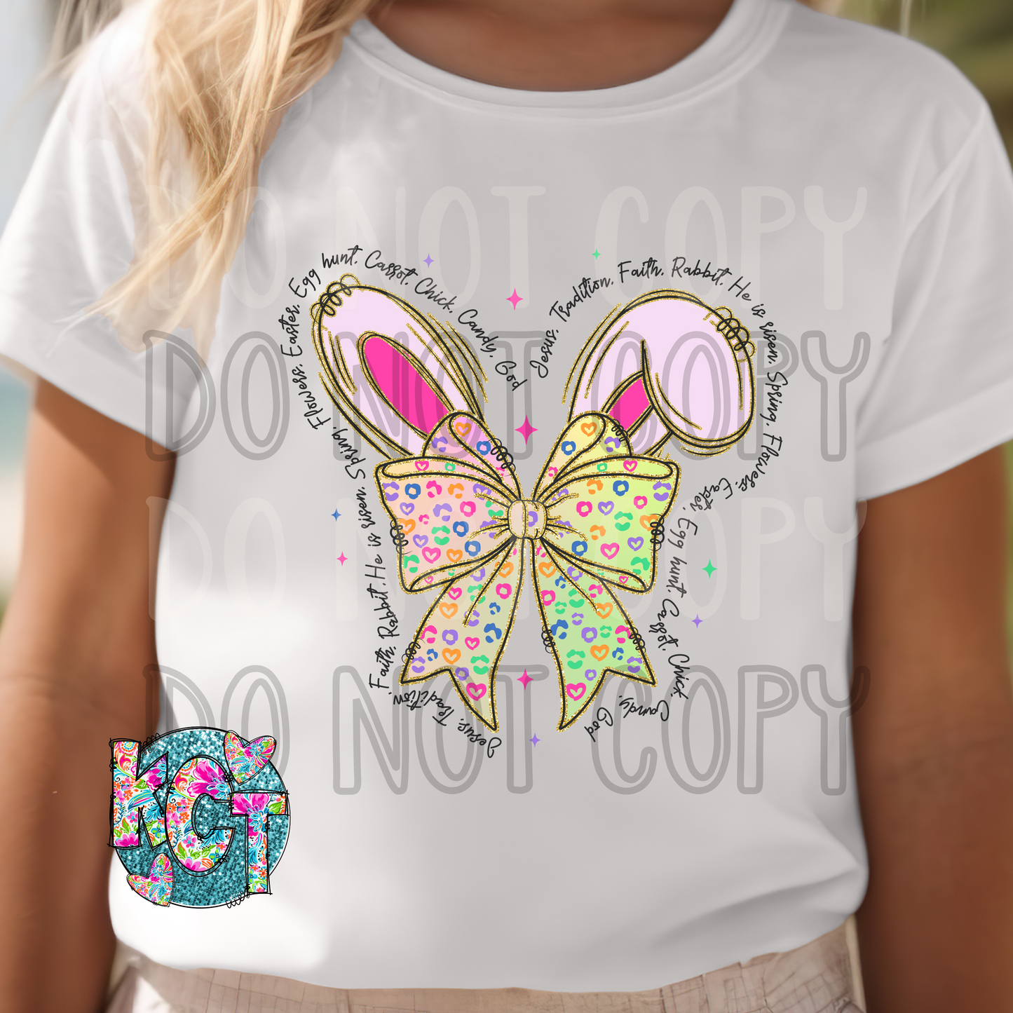 Bunny ears DTF