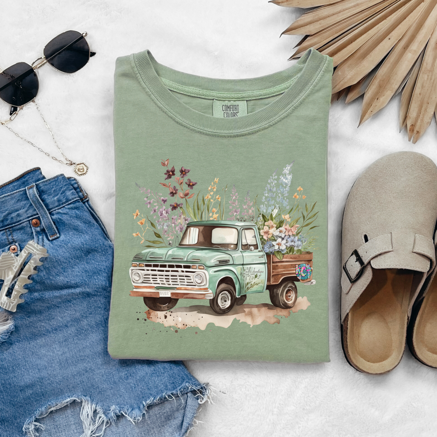 Spring Floral Truck