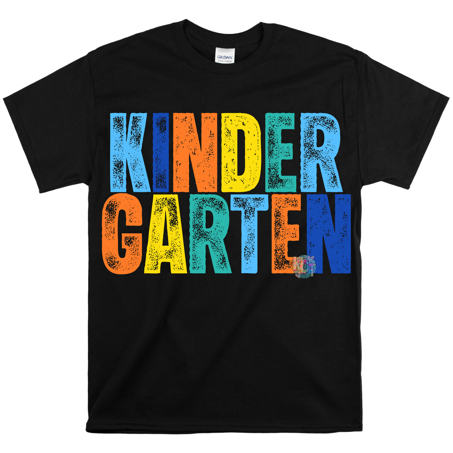 Kindergarten Boy colors DTF