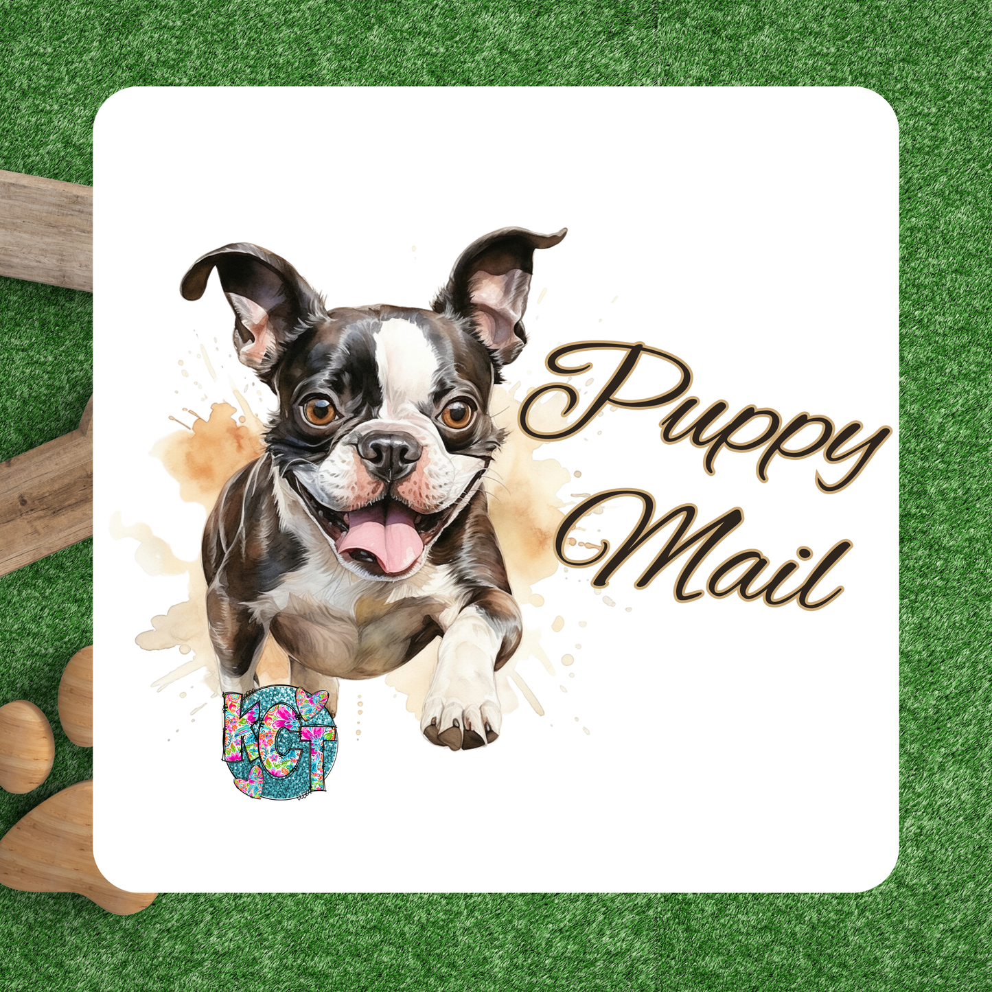 Puppy Mail Boston Terrier