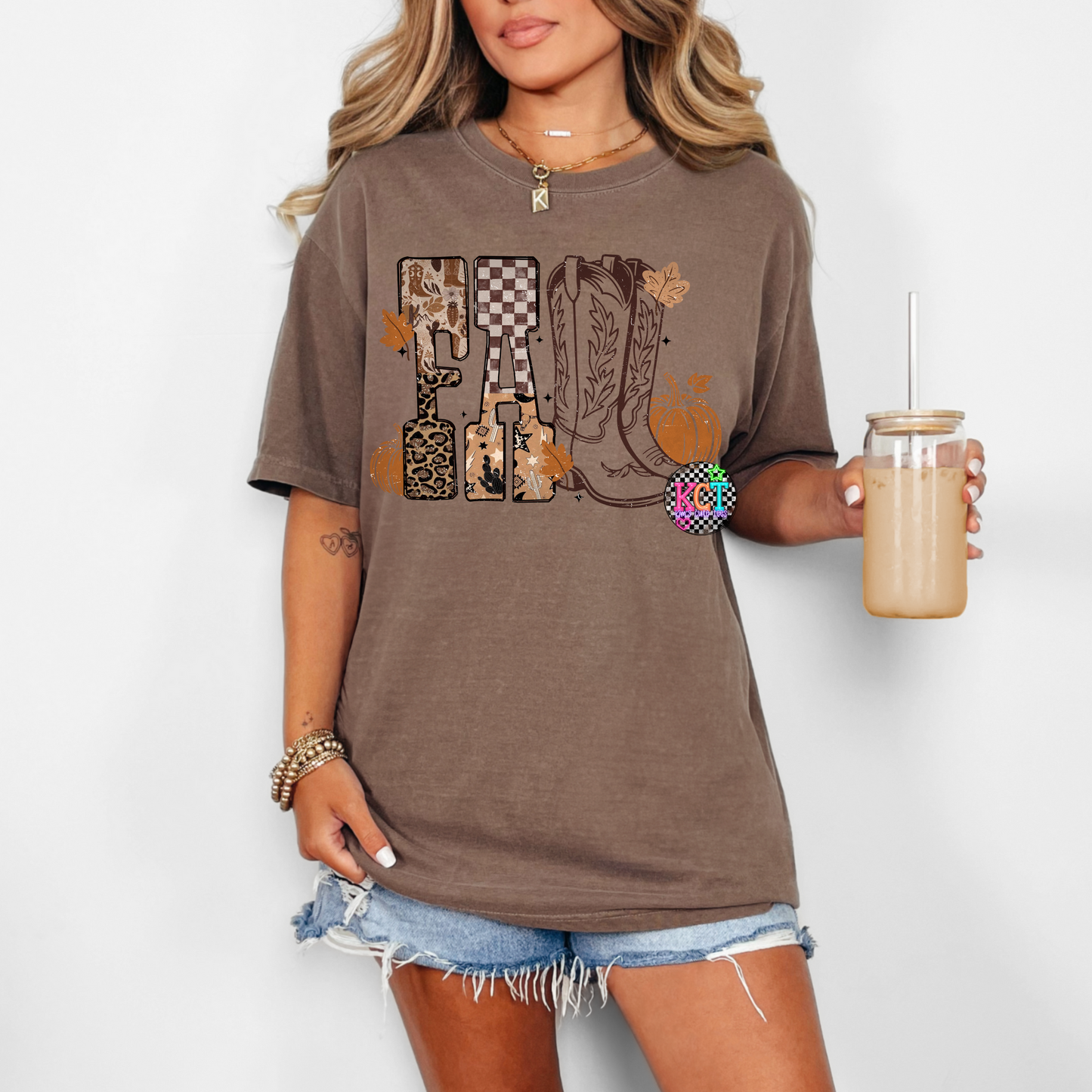 FALL with Boots DTF