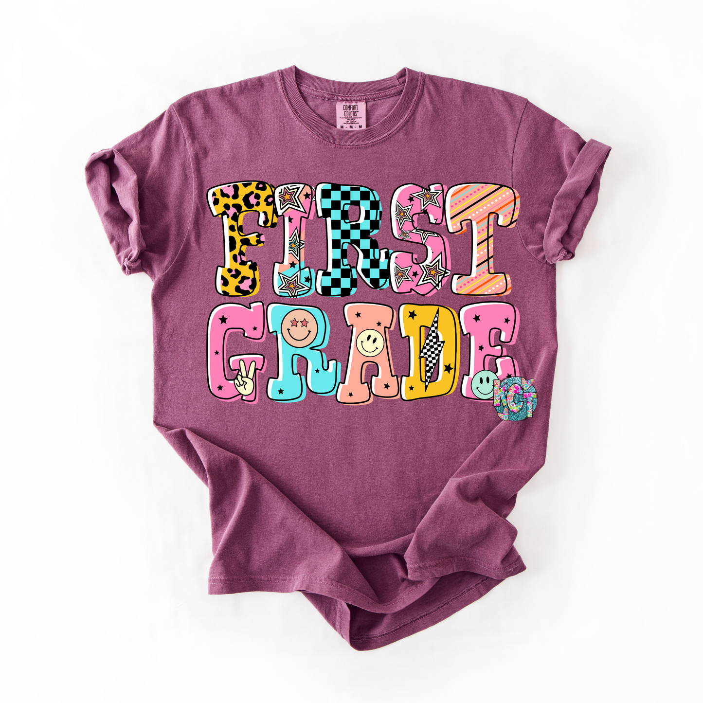 1st Grade Retro DTF