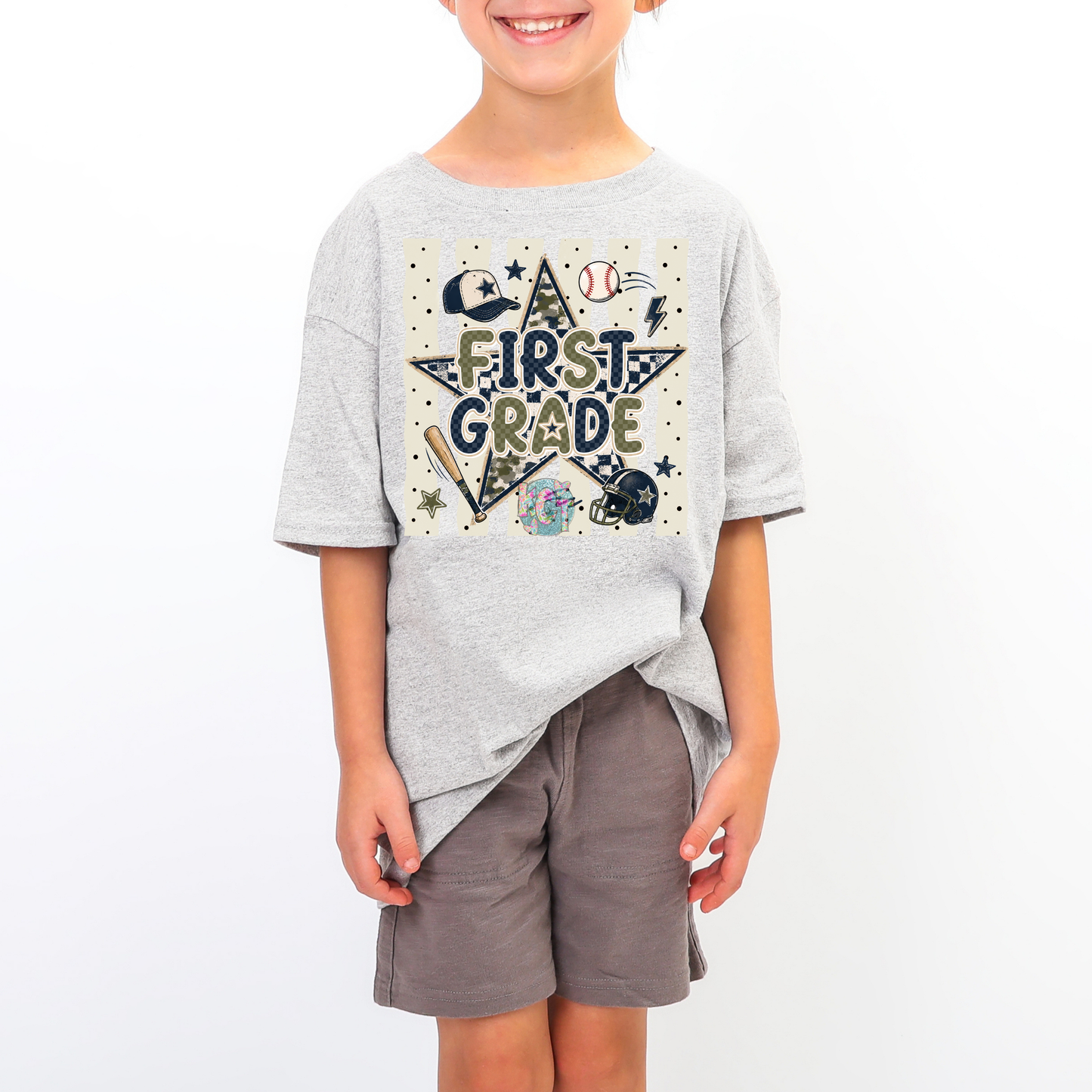 1st grade sporty DTF