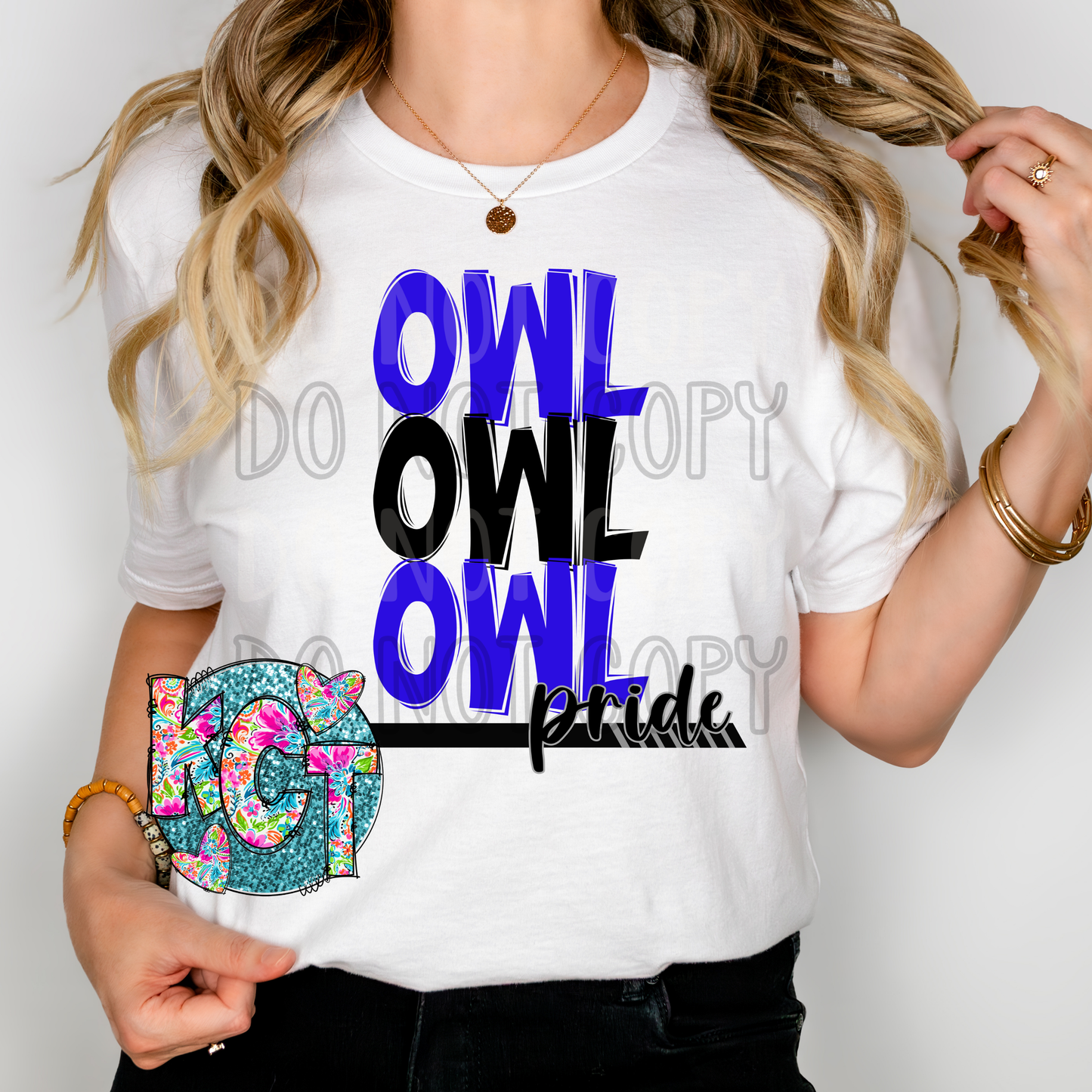 Owl Mascot Pride DTF