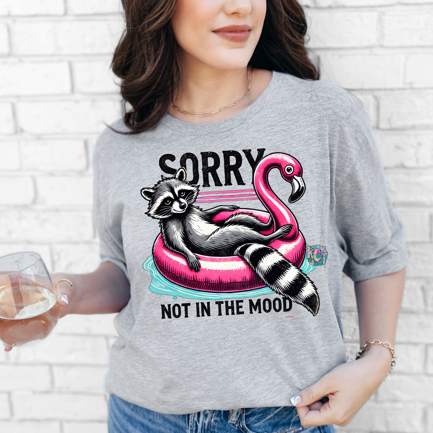 Not in the Mood Raccoon DTF
