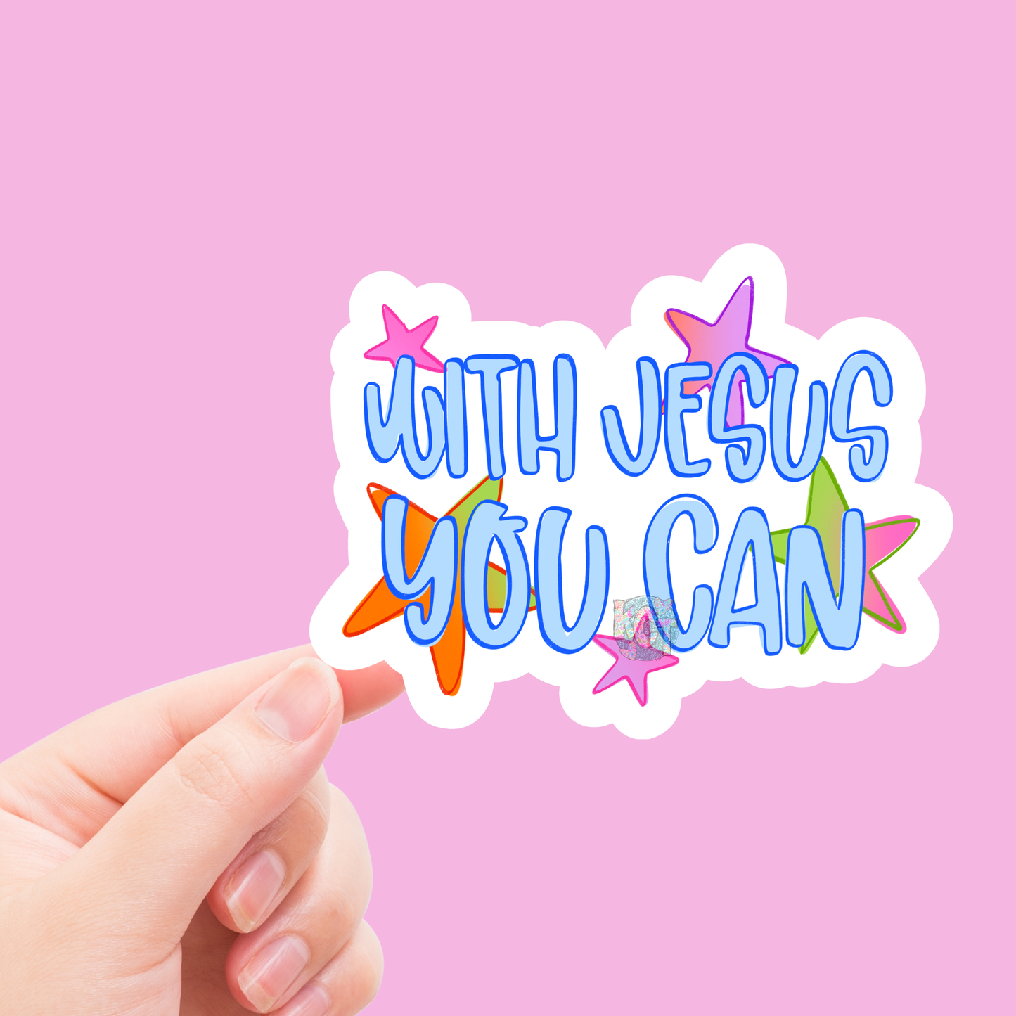 with jesus you can DC