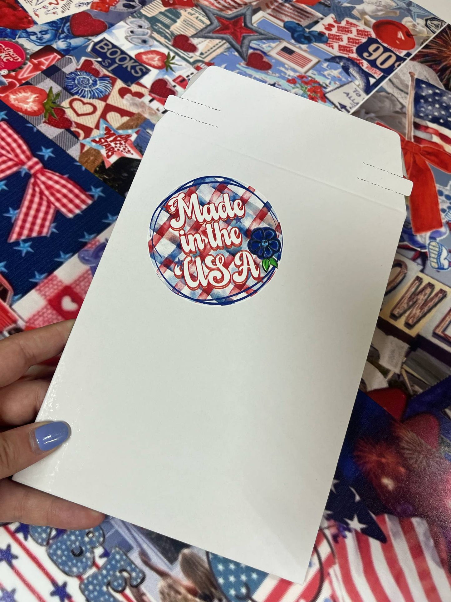 Made in the USA Bright Sticker Sheets