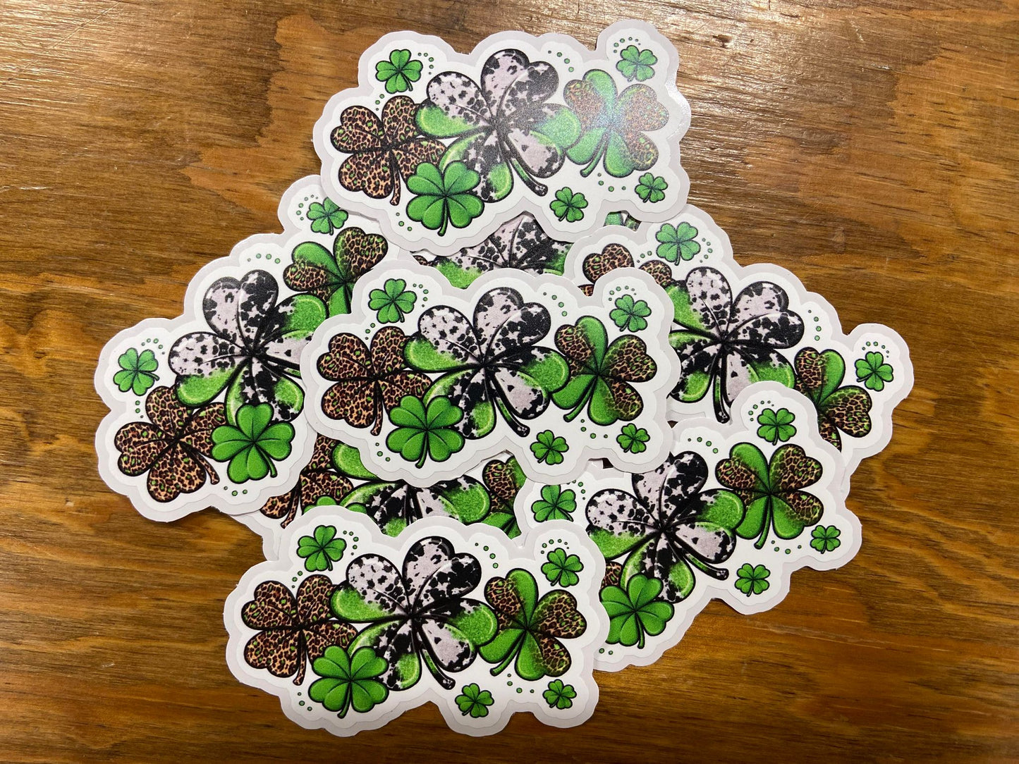 Animal Print 4 leaf clover DC