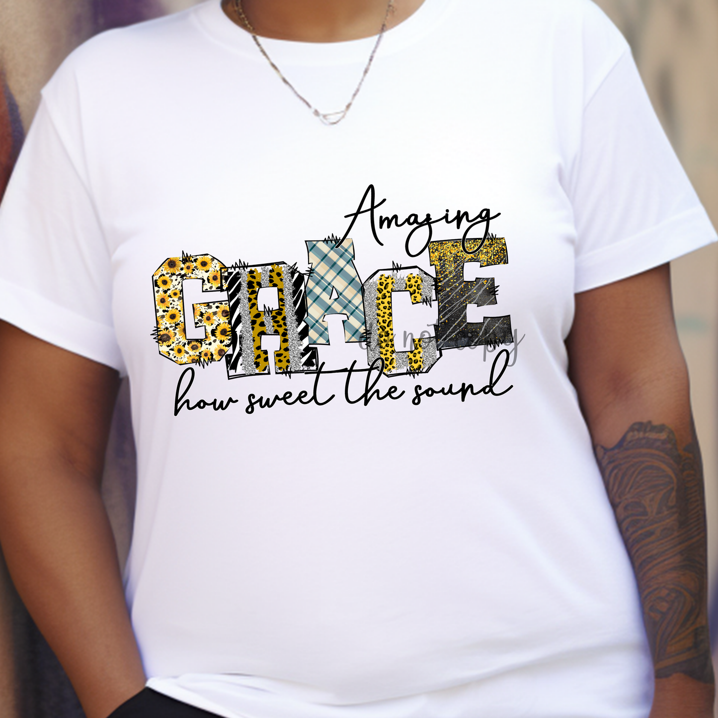 Amazing Grace Sunflowers Dtf