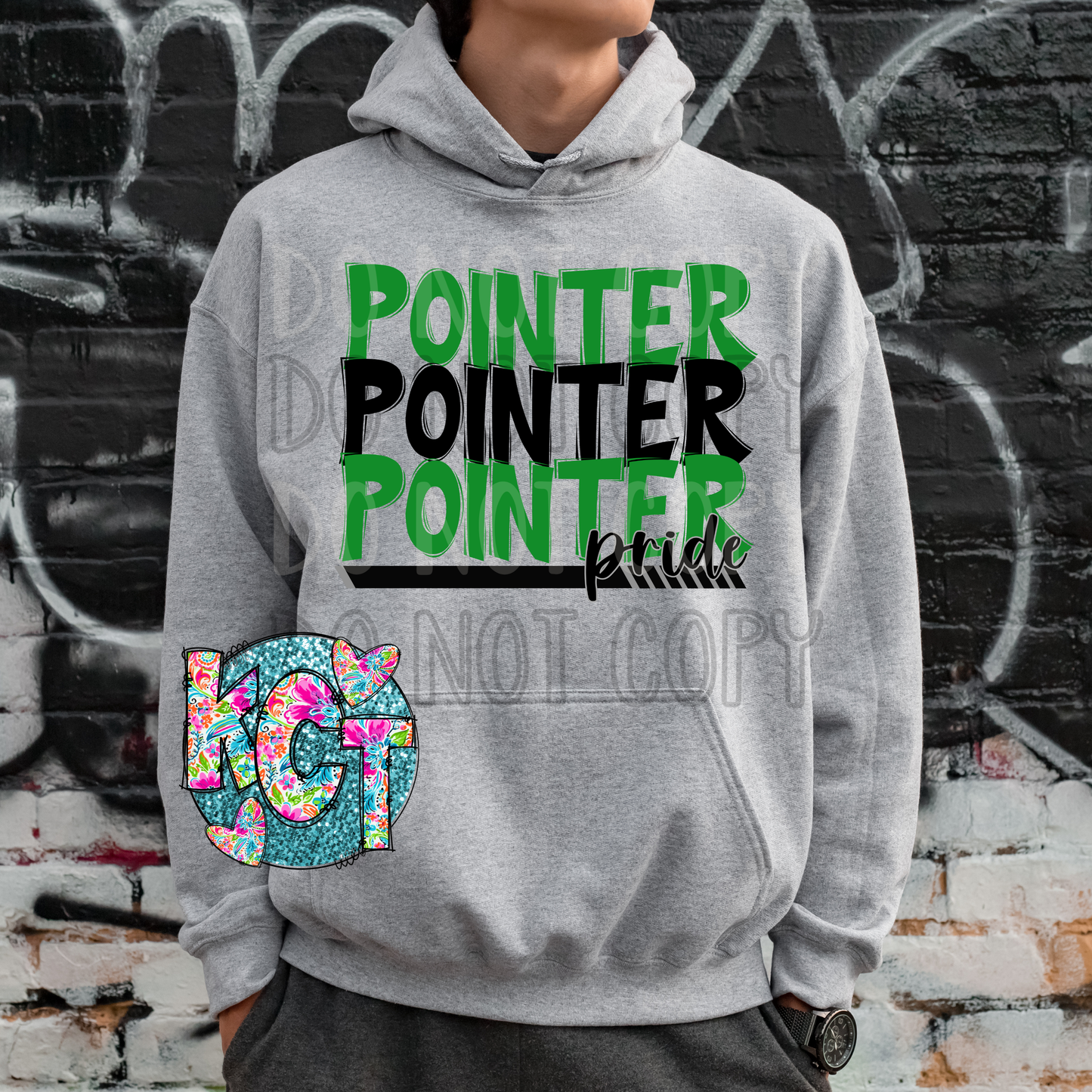 Pointers Mascot Pride DTF