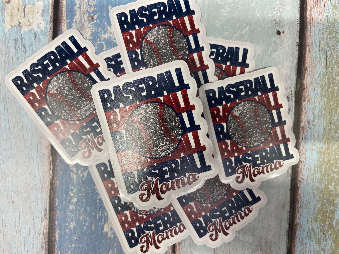 SP53 Baseball Mama Glitter DC