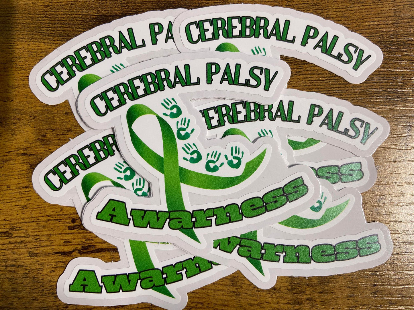 C23 Cerebral Palsy Awarness diecut