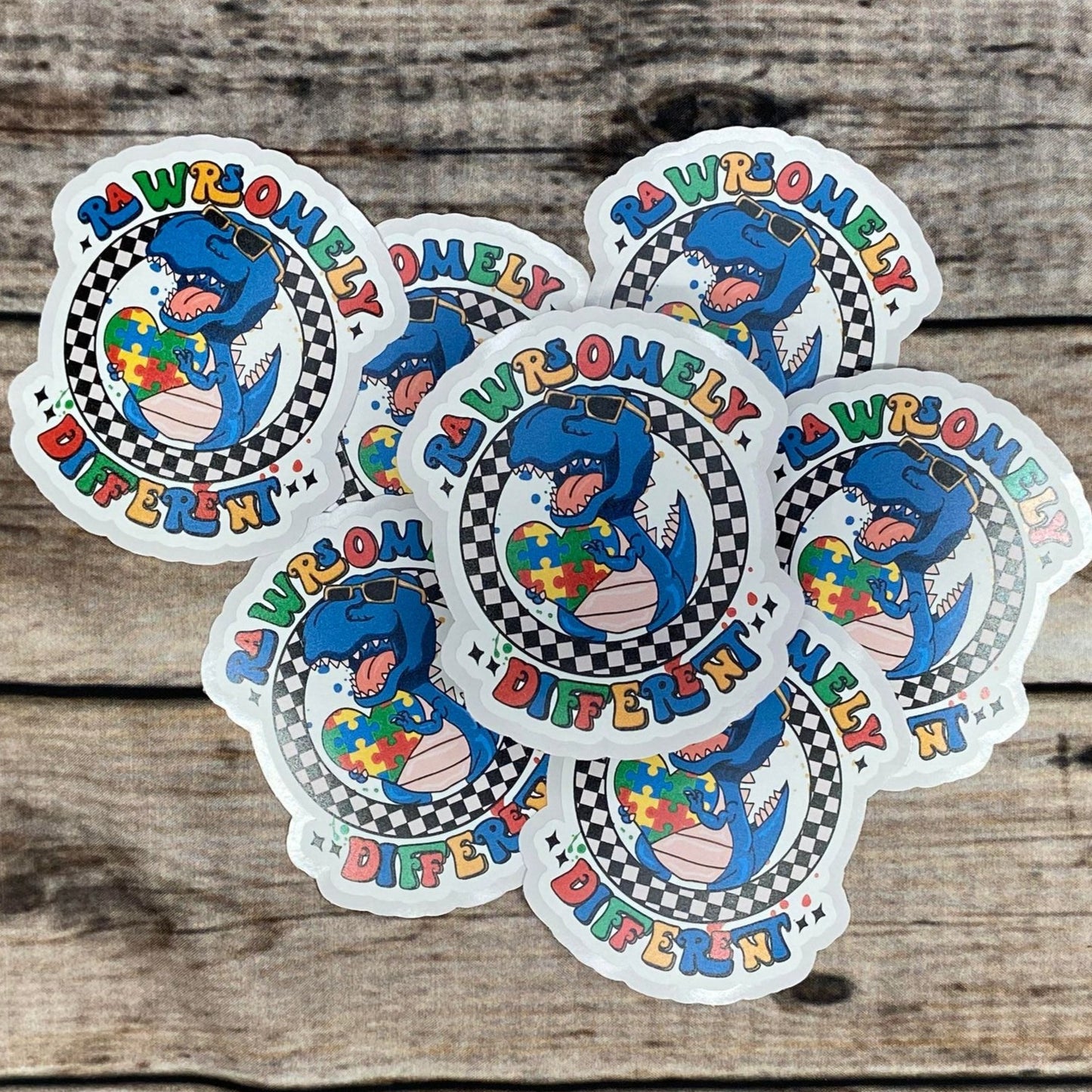 Autism RaWrsomely Different DC