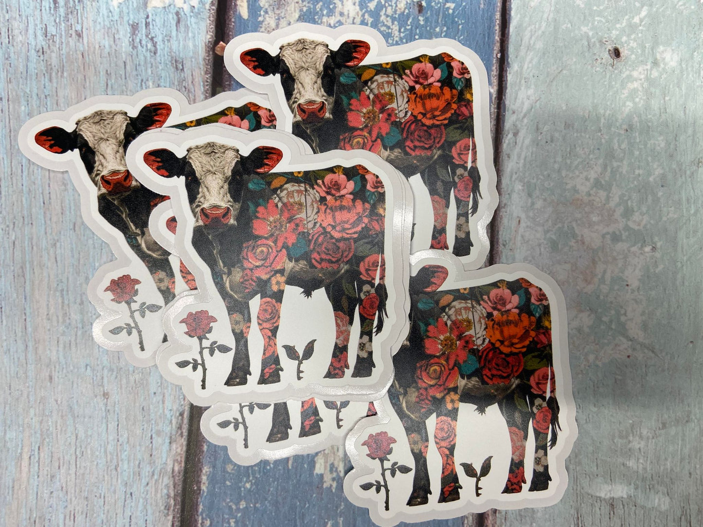A46 Floral cow DC