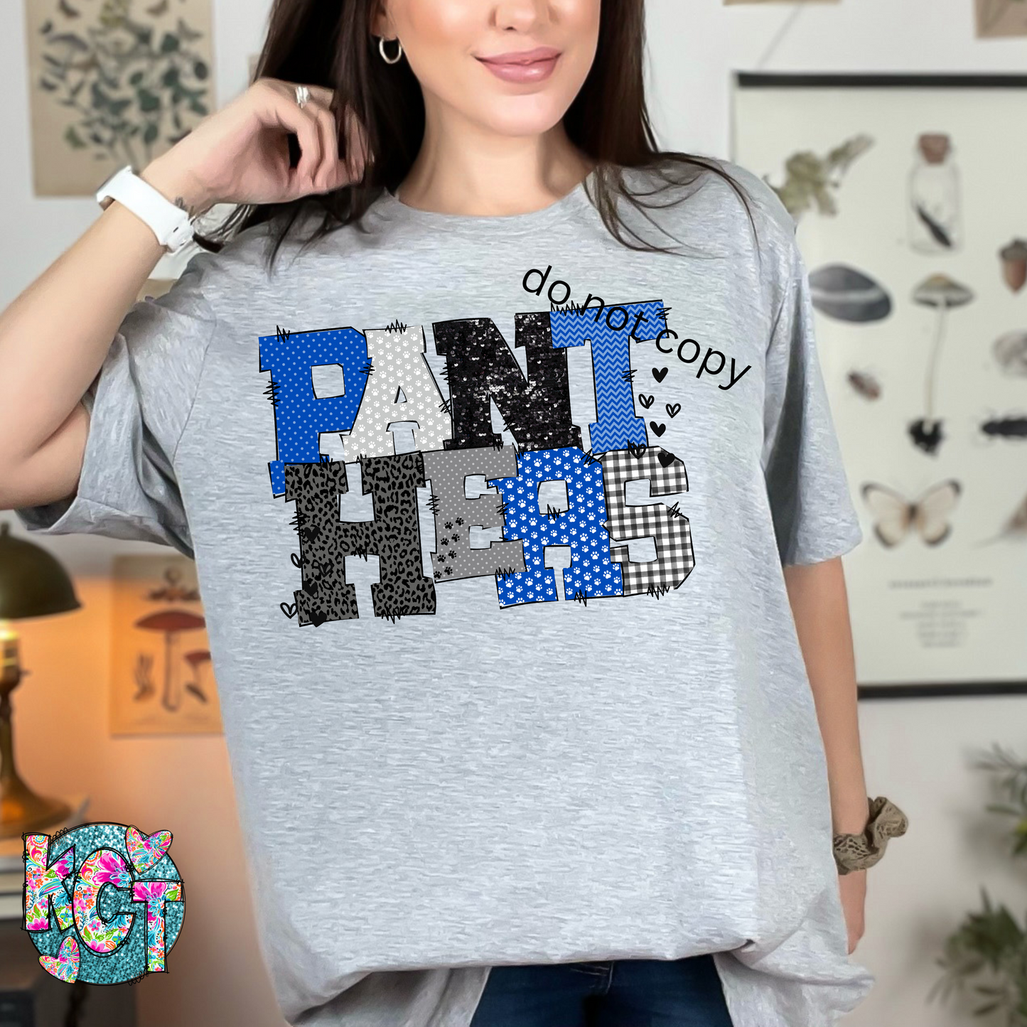 Panthers Doodle Font Royal
