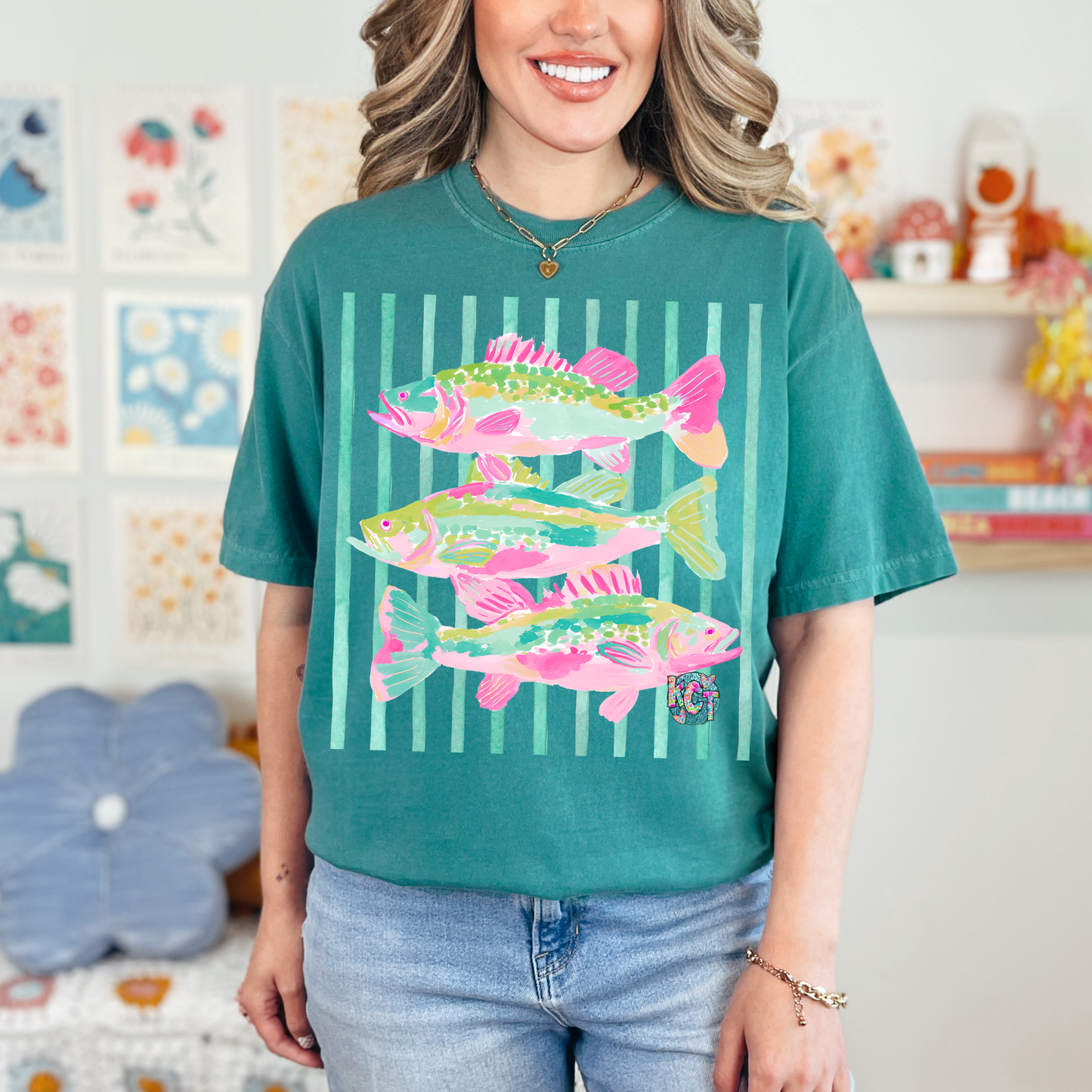 Coloful Fish DTF