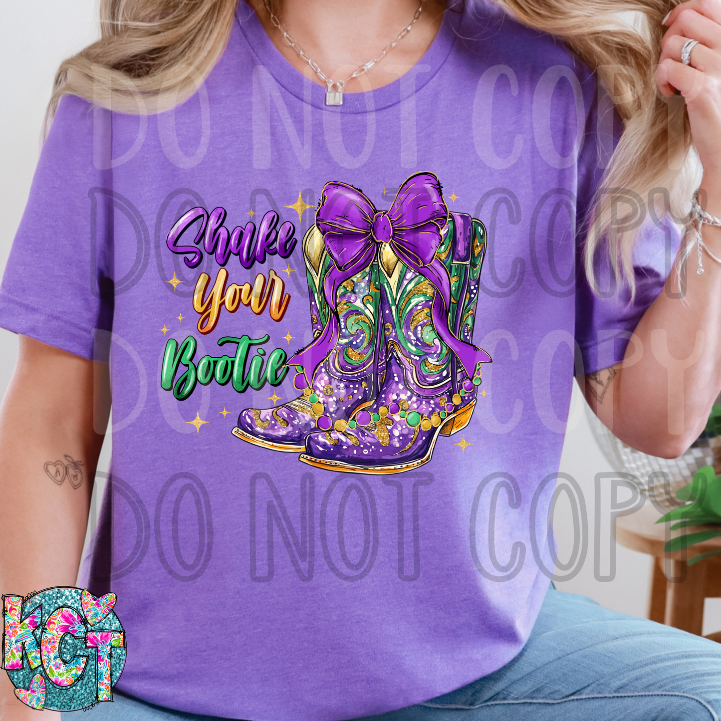 Shake your Bootie Boots DTF