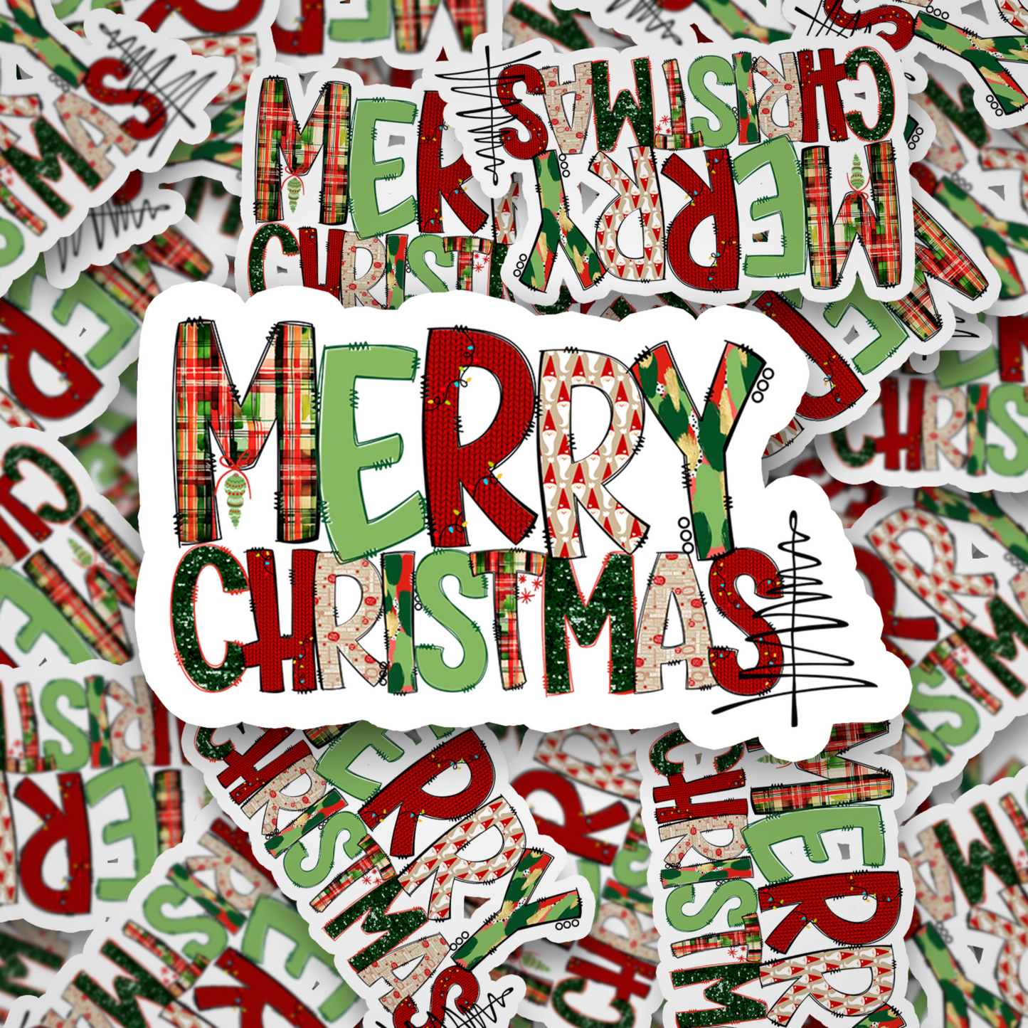 MERRY Christmas tree DC