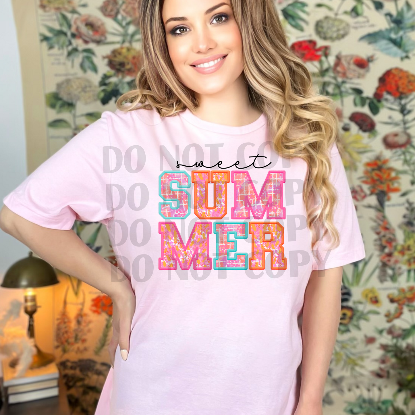 Sweet Summer Pink DTF