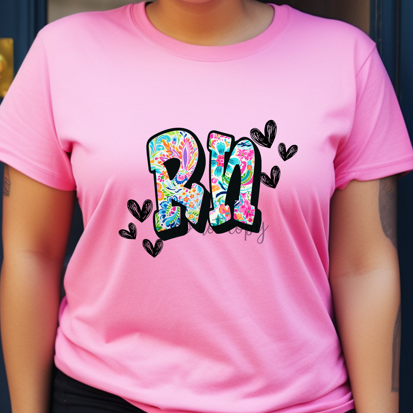 RN Doodle Hearts Dtf