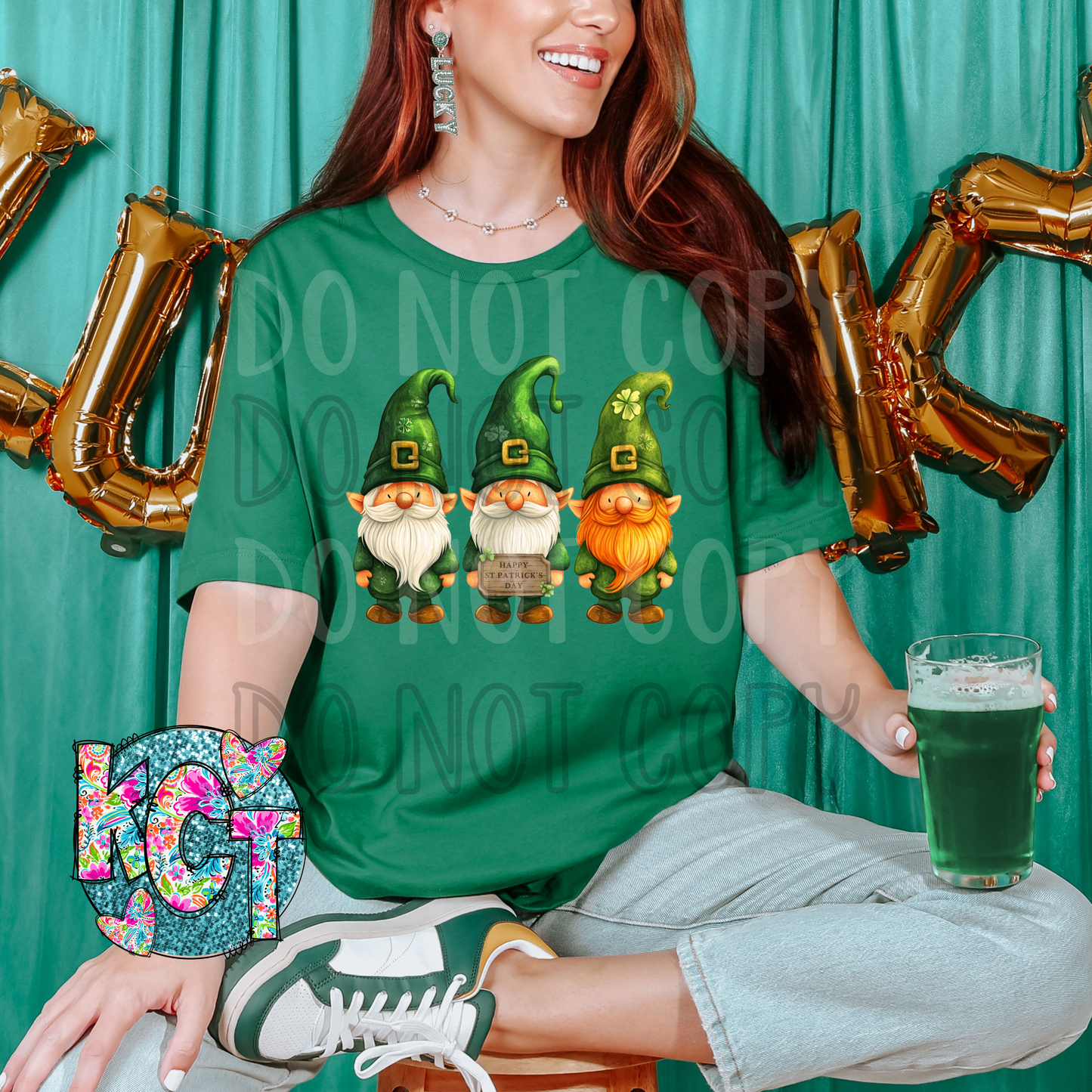 Gnomes St. Patrick's Day DTF