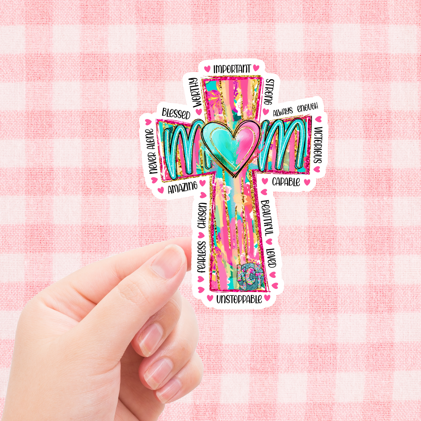 Mom with Cross DC