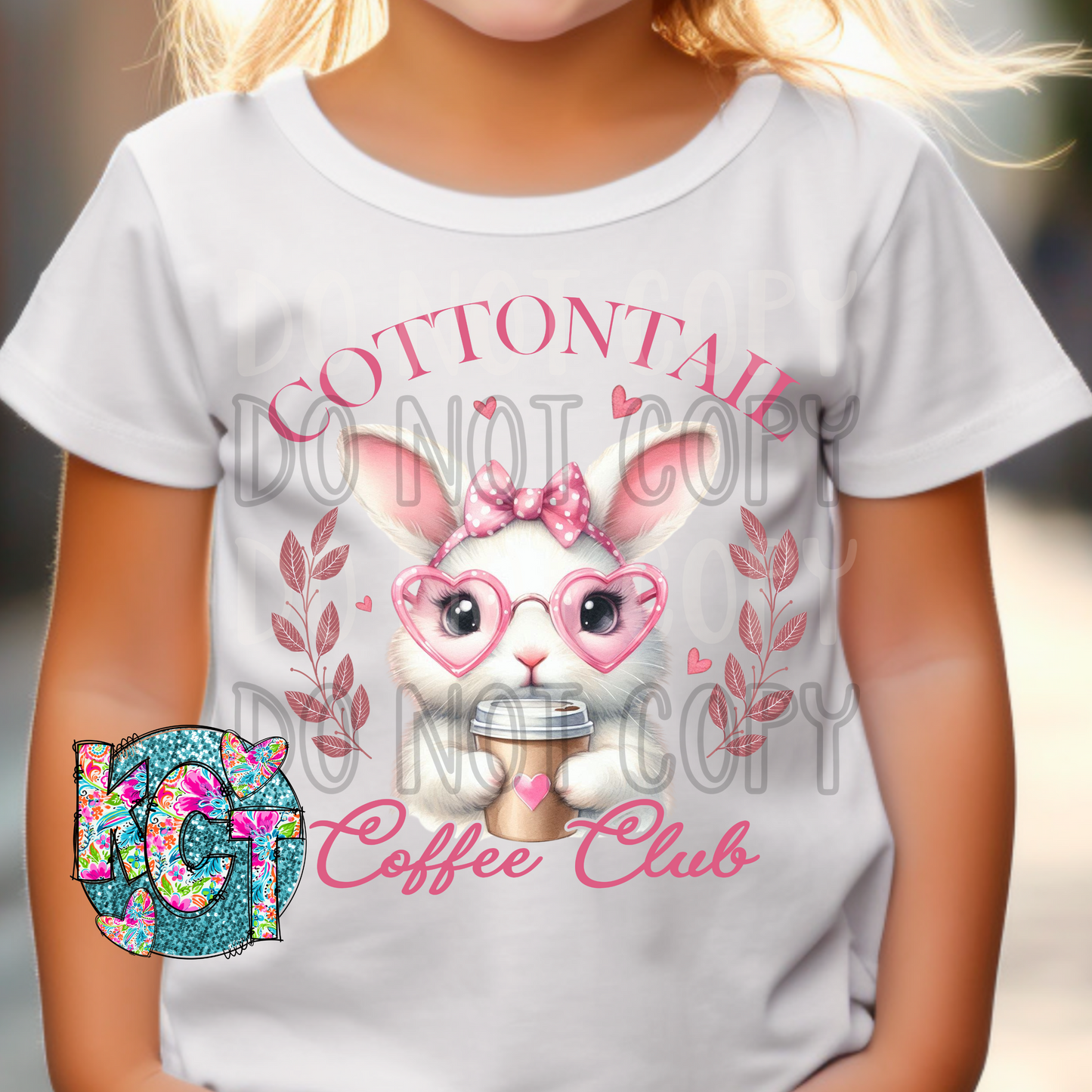 Cottontail Coffee Club DTF