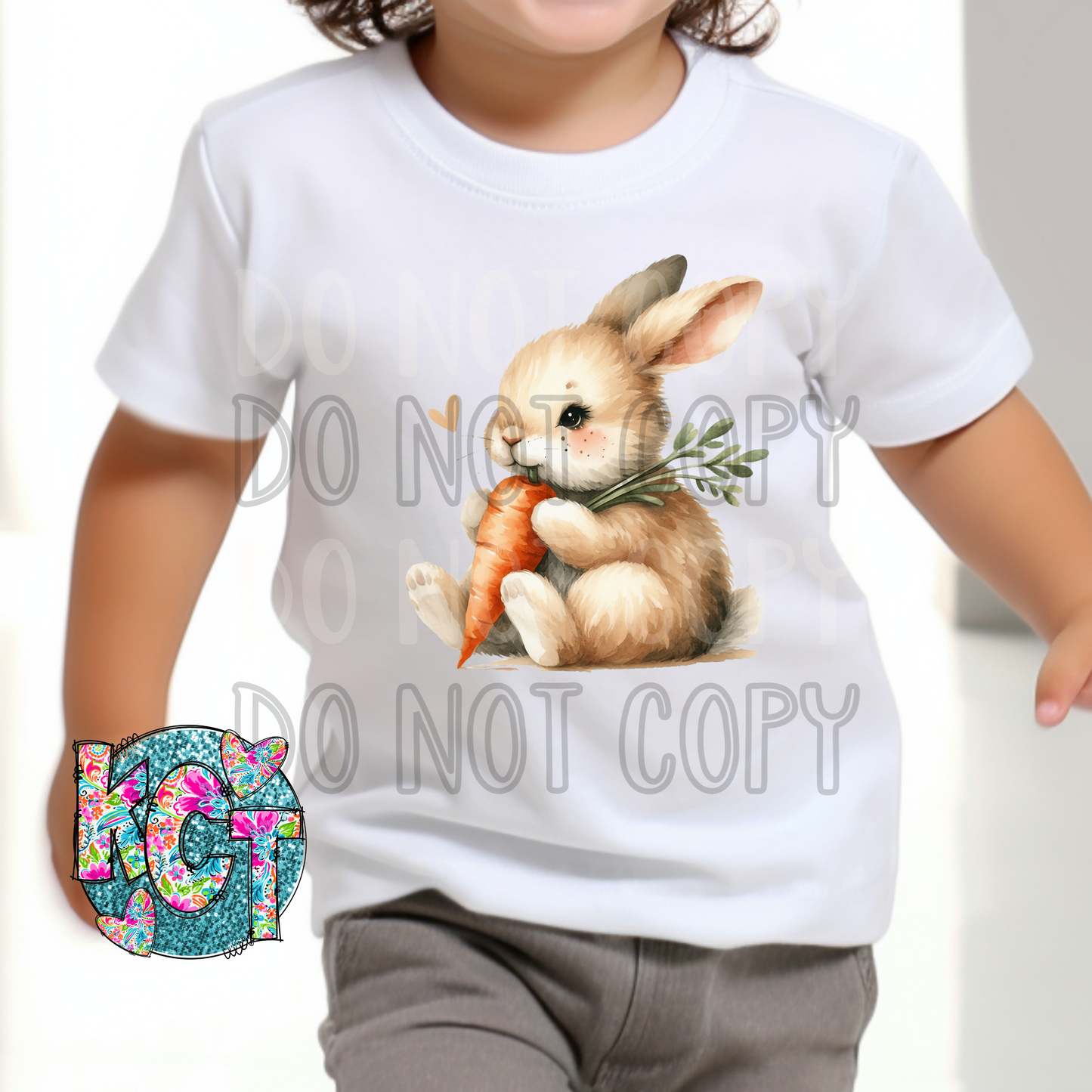 Bunny with Carrot DTF