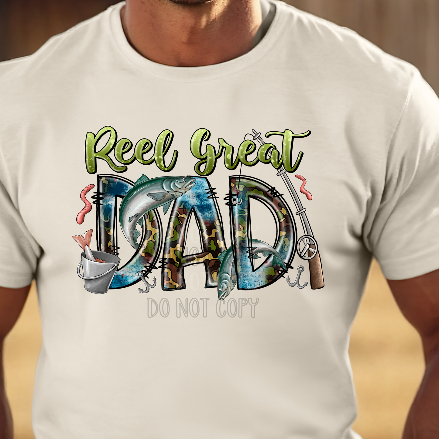 Reel Great Dad Dtf