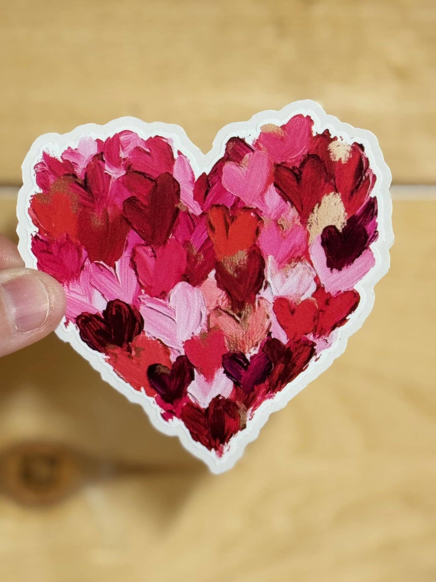 Valentines Day Heart with Hearts DC