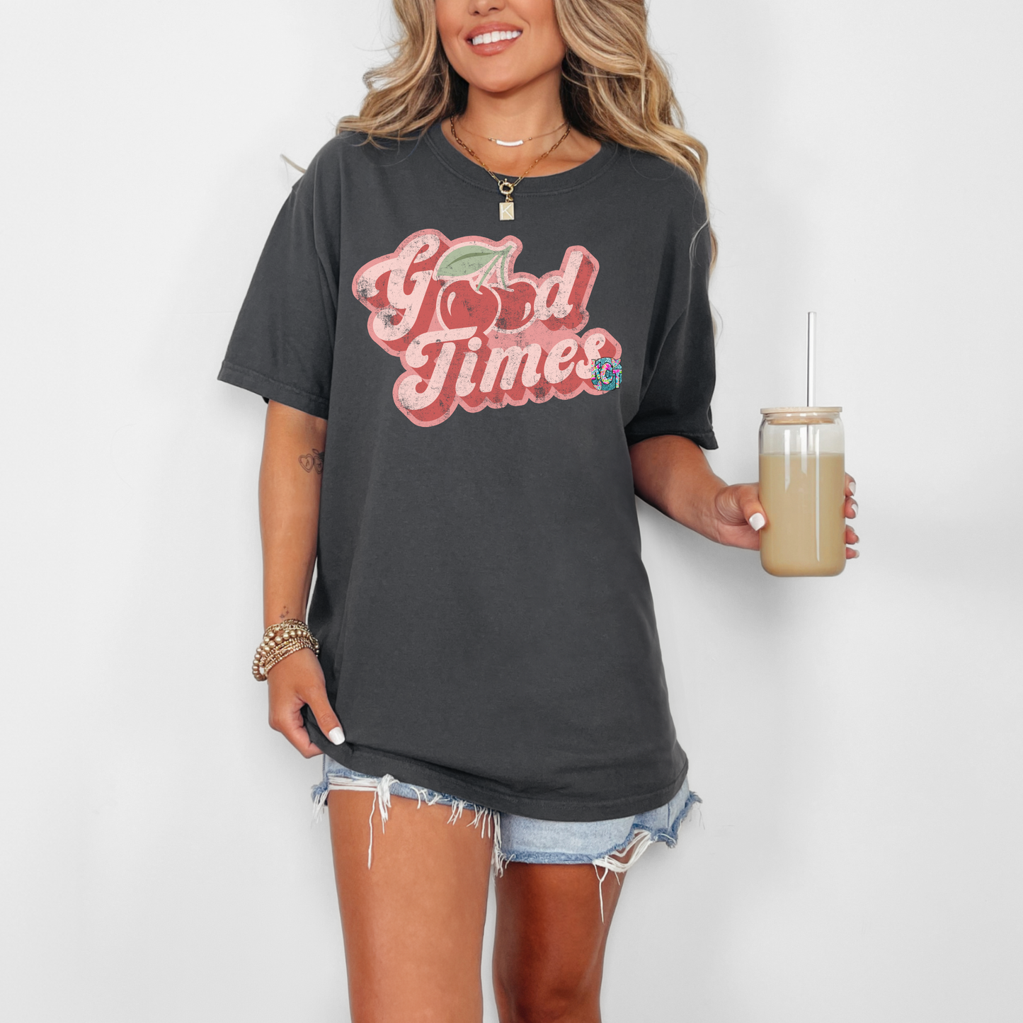 Good Times Cherry Retro DTF