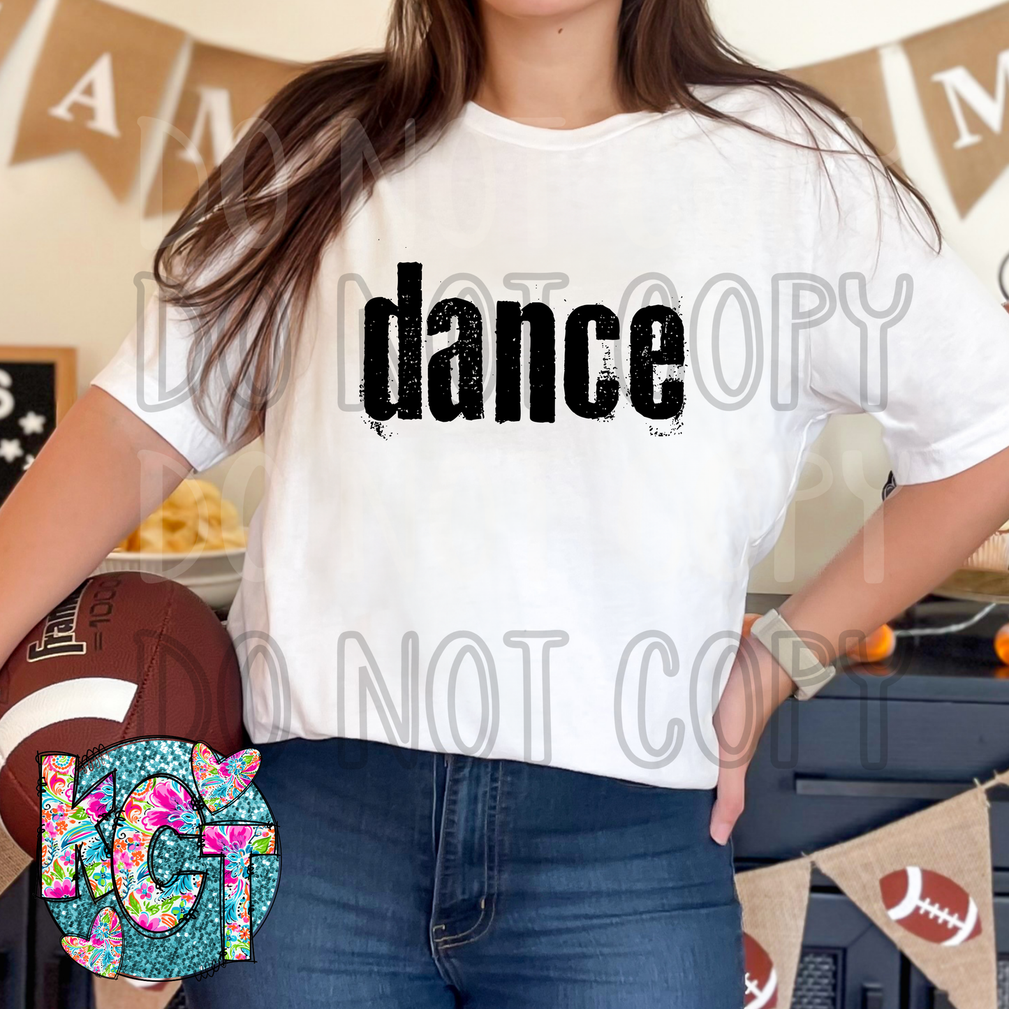 Dance Typography DTF