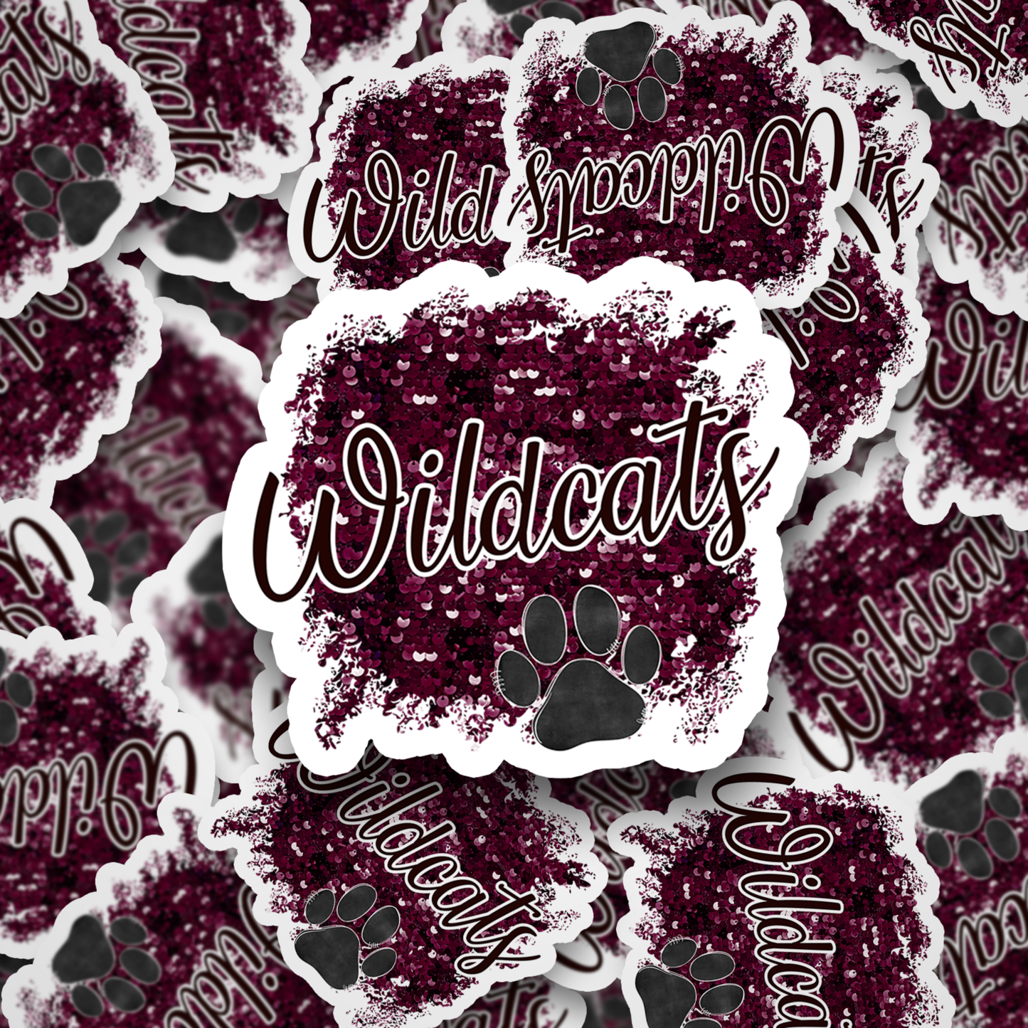 Wildcats Sequins DC (Copy)